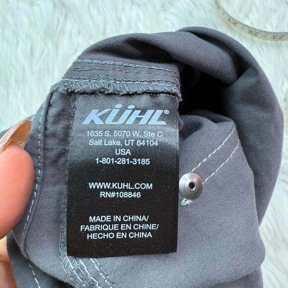 Kuhl KuhlKURVE Women's Splash 5.5" Shorts Gray Size 8 NWT Hiking Outdoor Camping - Picture 12 of 16